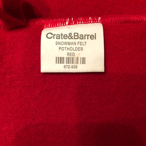 Snowman pot holders. Set of 3 - Picture 3 of 3